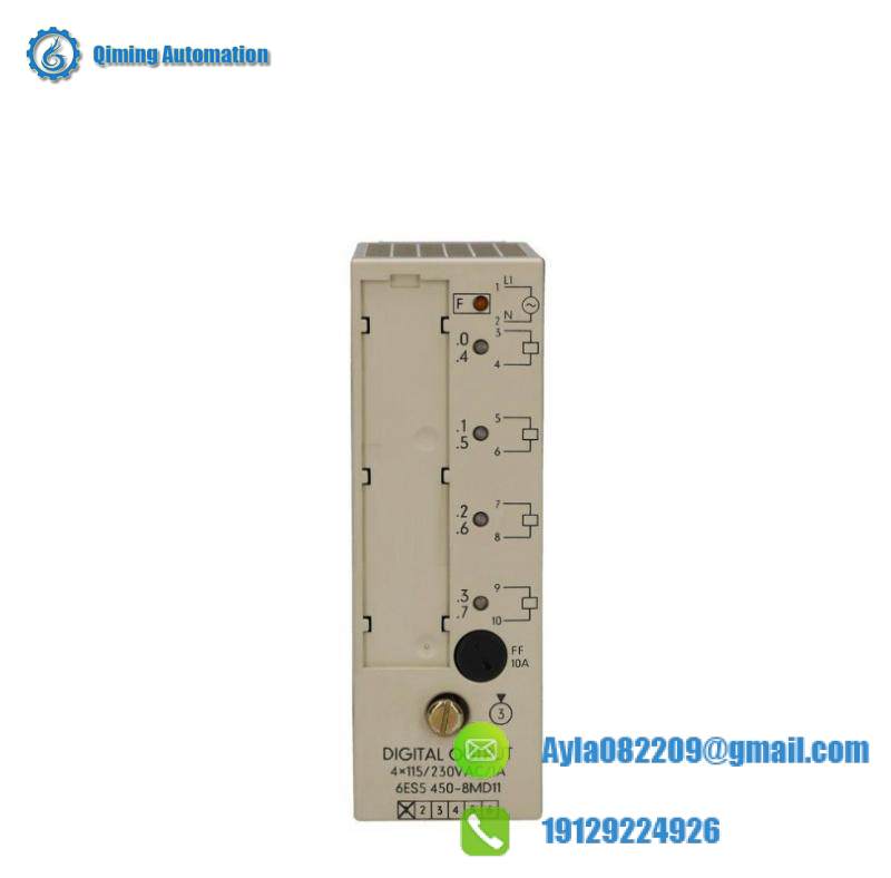 SIEMENS 6ES5450-8MD11 Digital Output Module