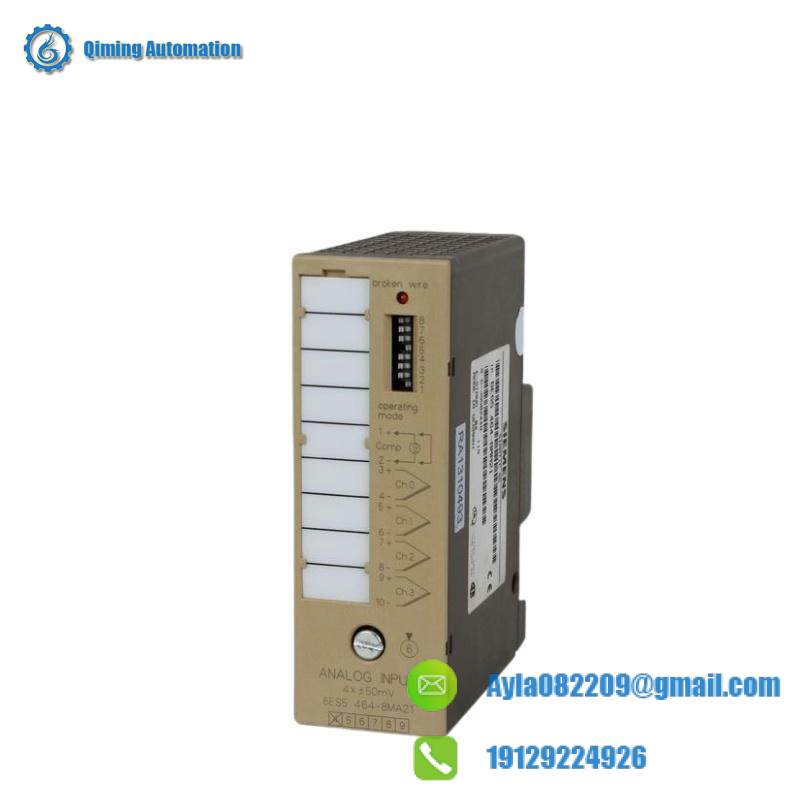 SIEMENS 6ES5464-8MA21 Analog Input Module