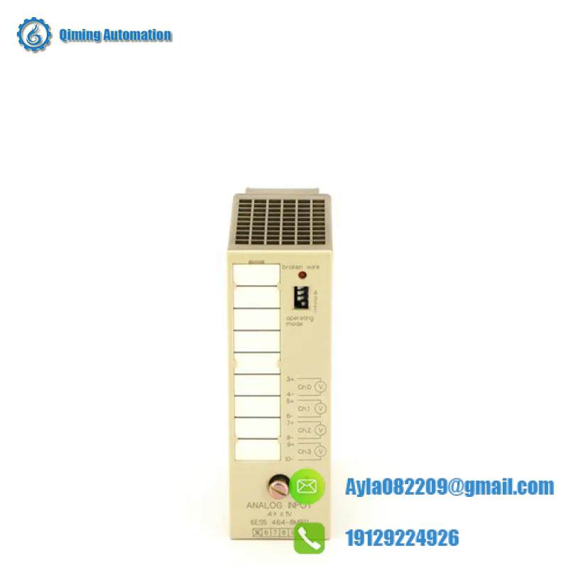 SIEMENS 6ES5464-8MB11 Analog Input Module