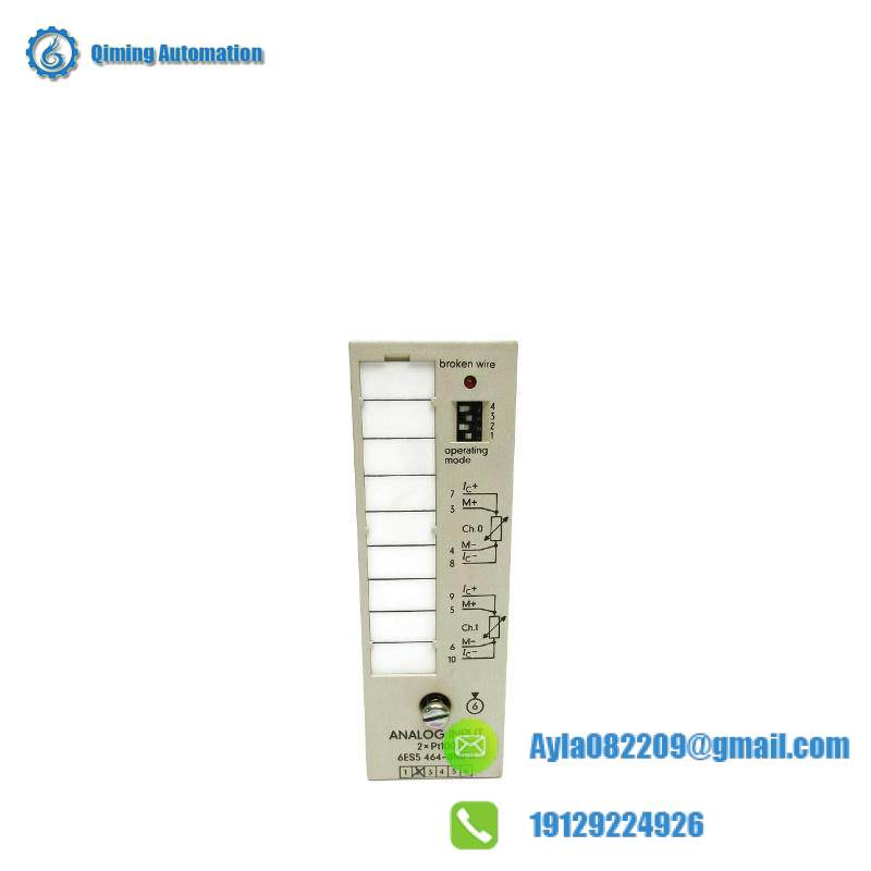 SIEMENS 6ES5464-8MF11 Analog Input Module