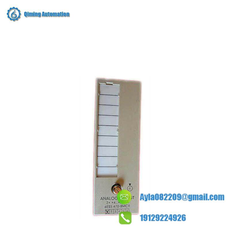 SIEMENS 6ES5470-8MC11 Analog Output Module