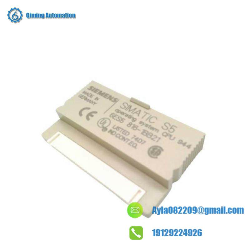 SIEMENS 6ES5816-1BB21 Operating System Module for CPU944B