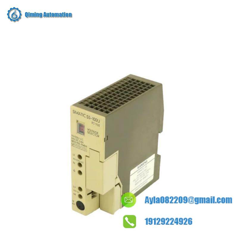 SIEMENS 6ES5930-8MD11 Power Supply