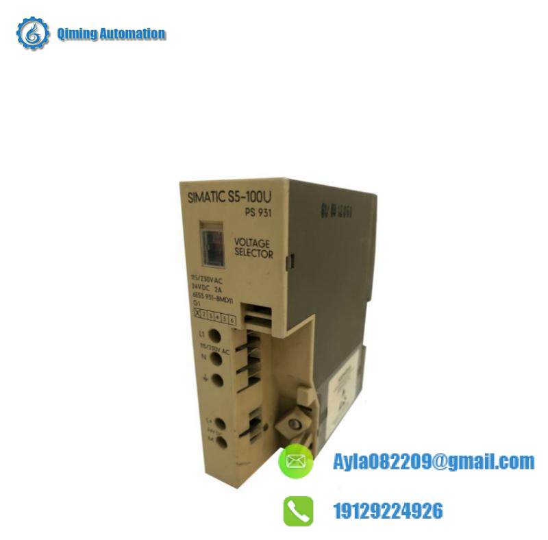 SIEMENS 6ES5931-8MD11 Power Supply