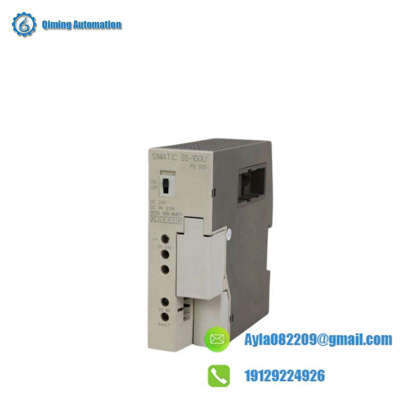 SIEMENS 6ES5935-8ME11 Power Supply Module