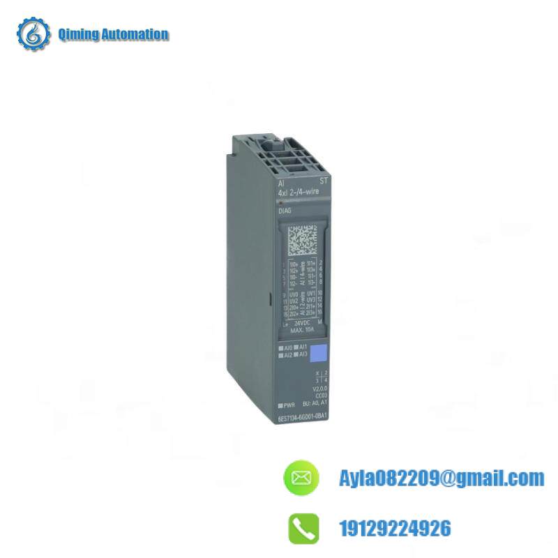 SIEMENS 6ES7134-6GD01-0BA1 ANALOG INPUT MODULE