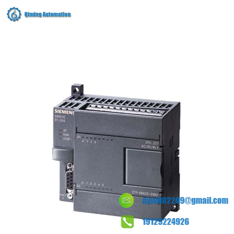 SIEMENS 6ES7211-0AA20-0XB0 CPU 221, 2kWords; DC/DC/DC
