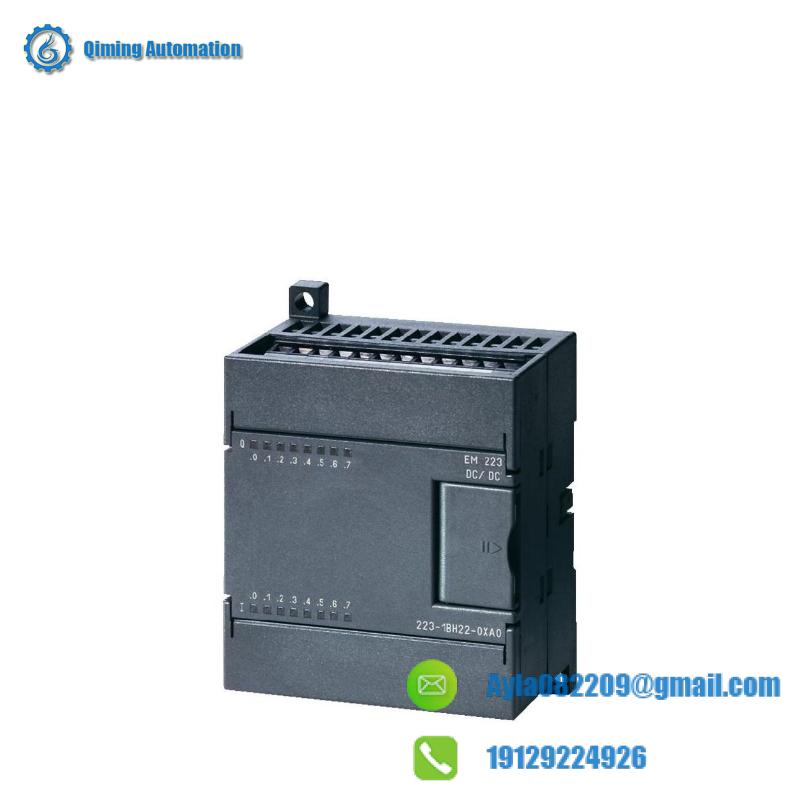 SIEMENS 6ES7223-1BH22-0XA0 EM 223, 8DI/8DO, DC 24V, 0,75A