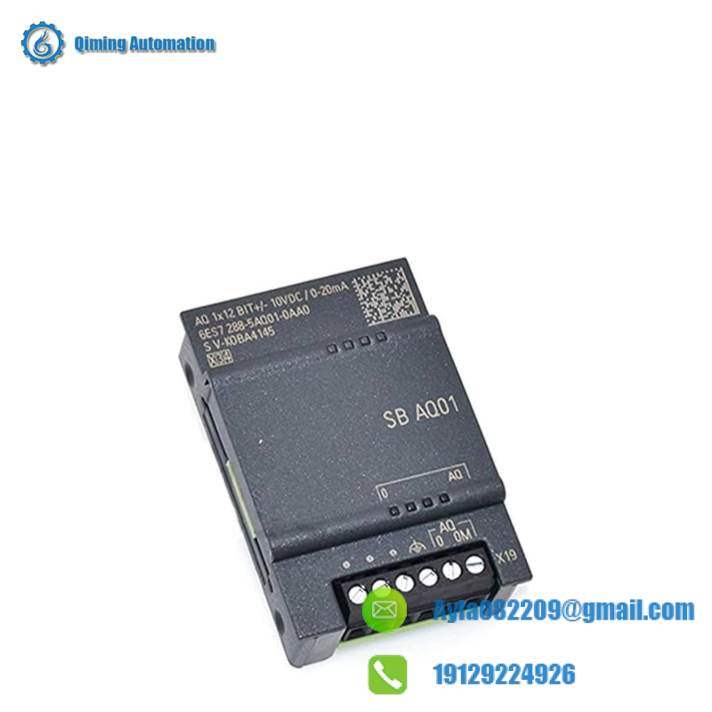 SIEMENS 6ES7288-5AQ01-0AA0 Analog output SB AQ01