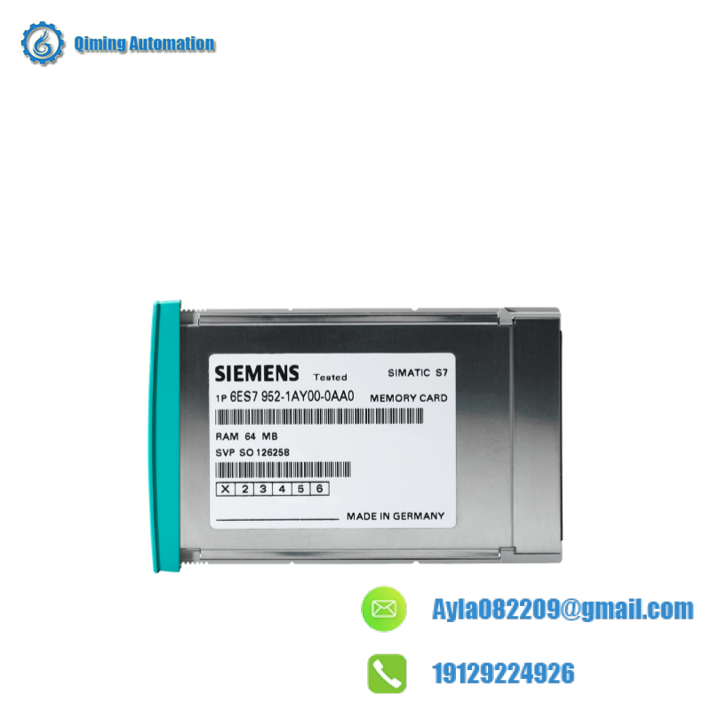 Siemens 6ES7952-1AH00-0AA0 RAM Memory Card