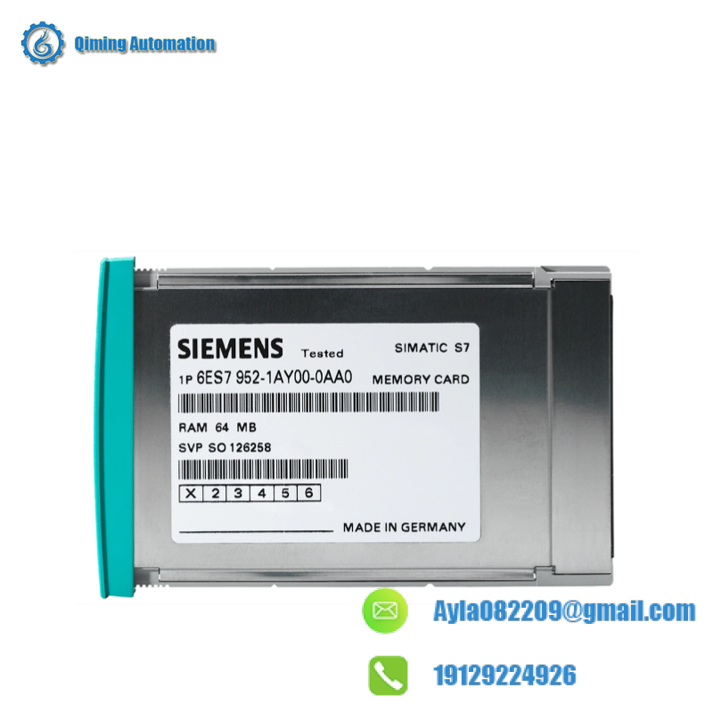 SIEMENS 6ES7952-1AM00-0AA0 RAM MEMORY CARD