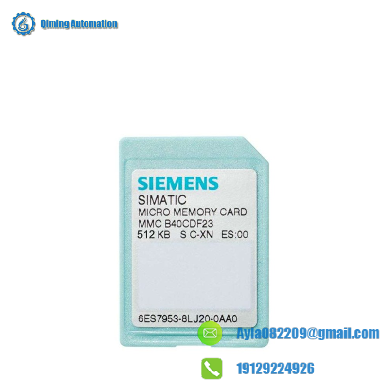 SIEMENS 6ES7953-8LJ20-0AA0 S7 Micro Memory Card