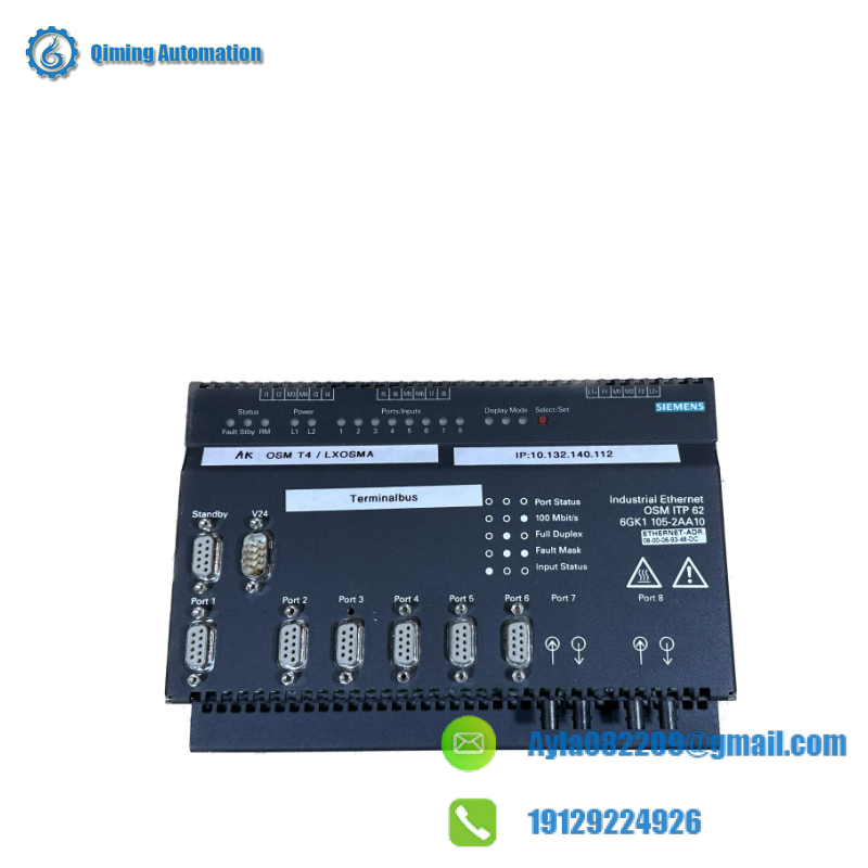 SIEMENS 6GK1 105-2AA10 OSM ITP62 Optical Switch Module