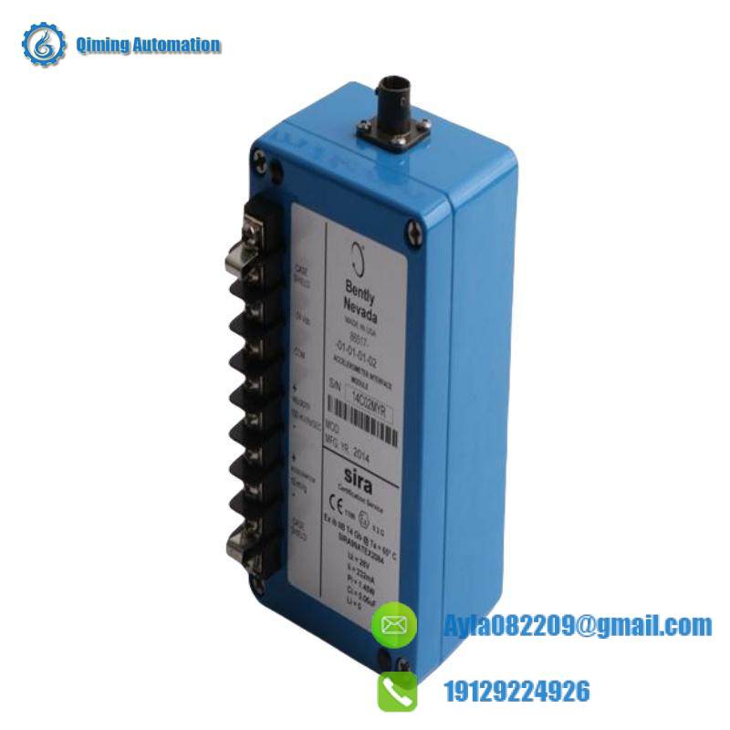 BENTLY NEVADA 86517-01-01-01-02 Accelerometer Interface Module