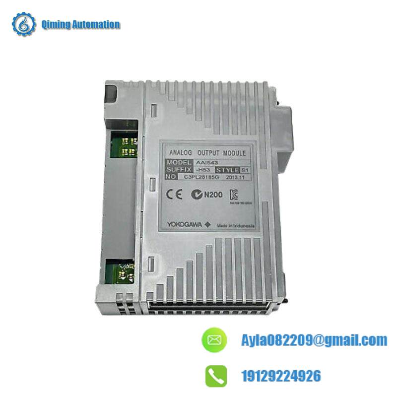 YOKOGAWA AAI543-H53 S1 ANALOG INPUT MODULE