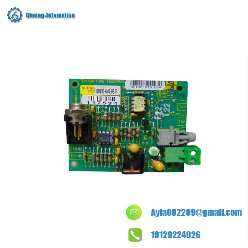 AB 80190-640-02-R Temperature Feedback Board