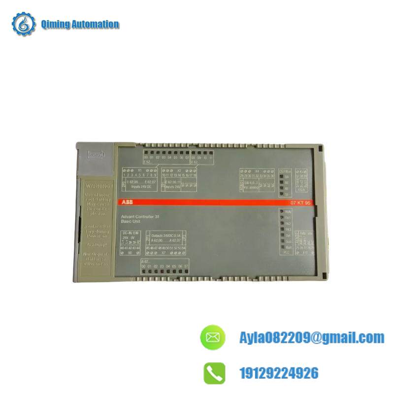ABB 07KT95 Advant OCS 07 KT 95 Control Unit
