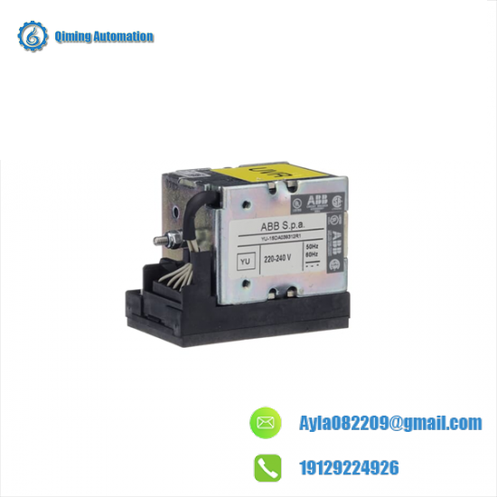 ABB 1SDA038312R1 UNDERVOLTAGE RELEASE SUPPLY VOLTAGE