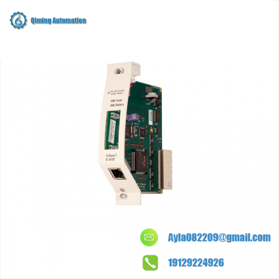 ABB 3BDH000022R1 EI813F Ethernet Module 10BaseT