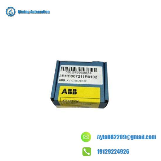 ABB 3BHB007211R0101 ;XVC768AE101 Control Board