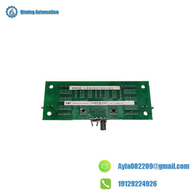 ABB 3BHE009017R0102 ;XVC724BE102 Vlscd-board