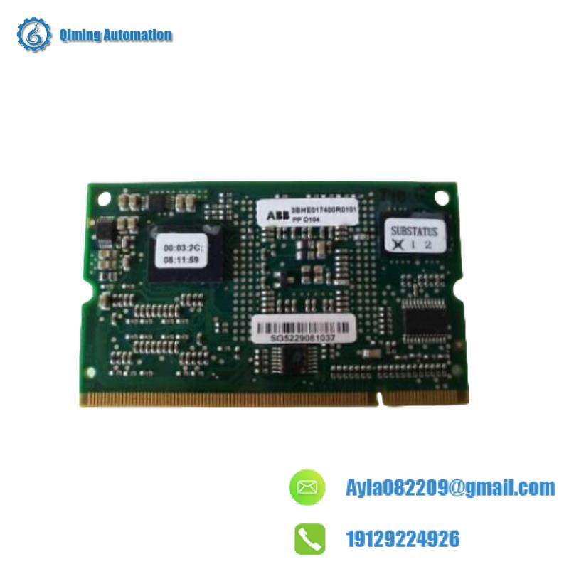 ABB 3BHE017400R0101 Main control board