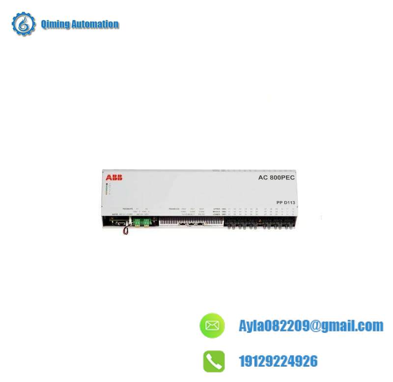 ABB 3BHE023784R2530 PP D113 B01-25-111000 controller