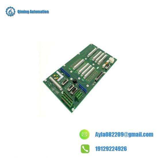 ABB 3HAB6372-001 ROBOT BACKPLANE SLOT RACK DSQC330