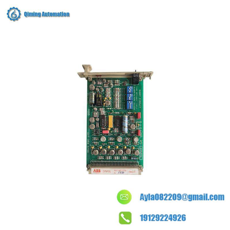 ABB CMA35 GVT3605799 Short Circuit Card