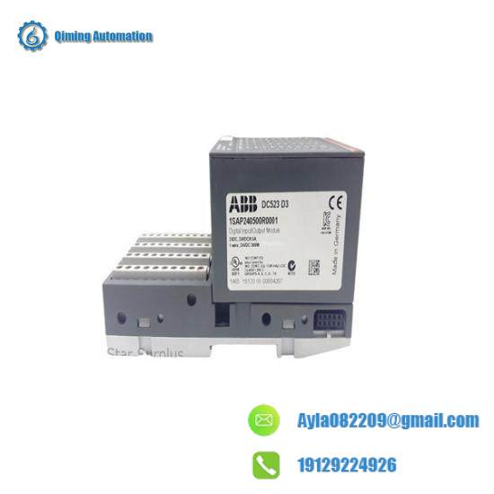 ABB DC523 D3 1SAP240500R0001 DIGITAL INPUT OUPUT MODULE
