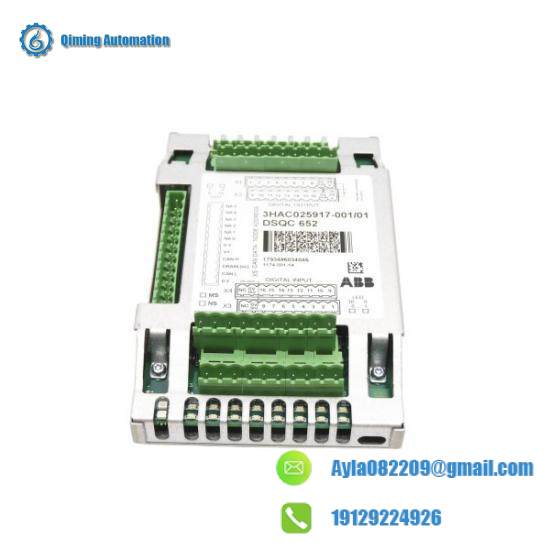 ABB DSQC652 3HAC025917-001/01 I/O Unit