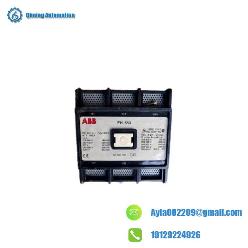 ABB EH550G 3P CONT.110VDC W/RECT.120V