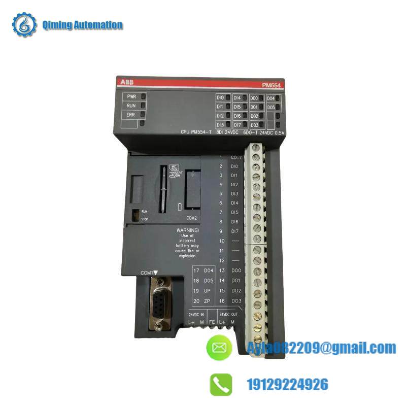 ABB PM554-T A0 PLC Automation CPU