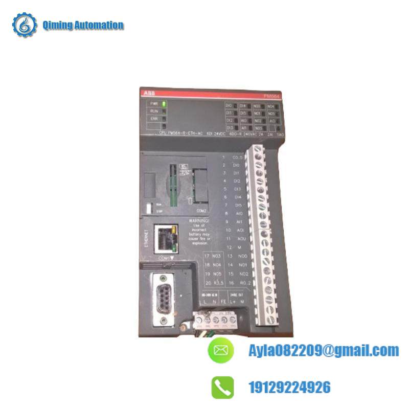 ABB PM564-R-ETH A0 PLC Central Processing Unit