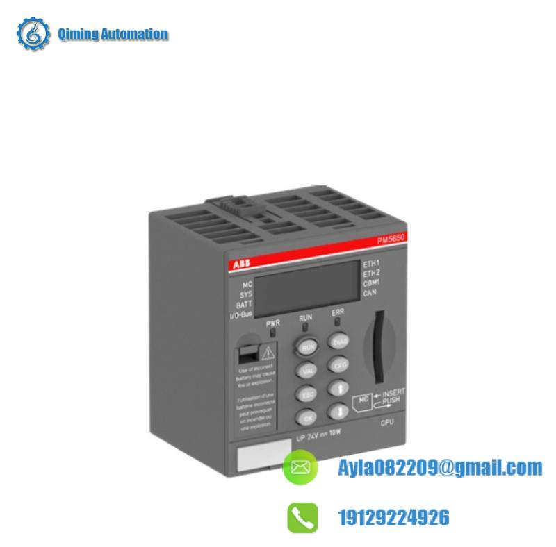 ABB PM5650-2ETH 1SAP141000R0278 Processor module