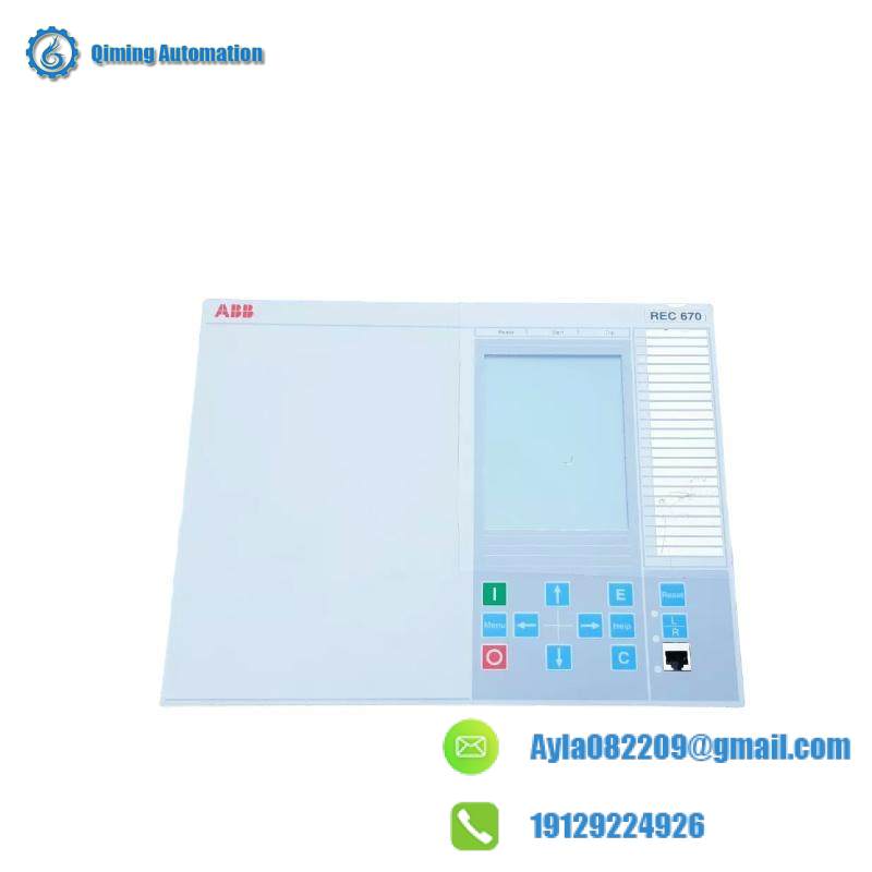 ABB REC670 1MRK000008-NB Rec670 Bay Control Display
