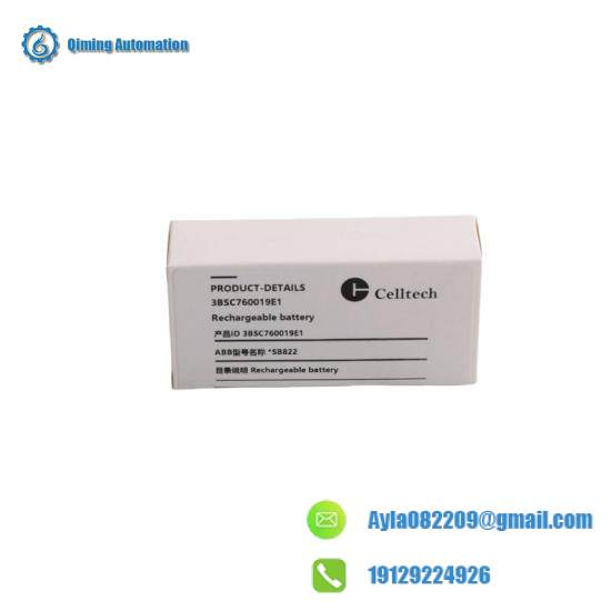 ABB SB822 3BSC760019E1 Rechargeable Lithium-Ion Battery