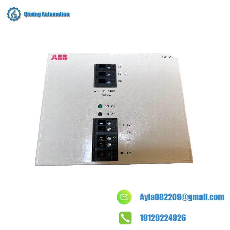 ABB SD812 Power supply module