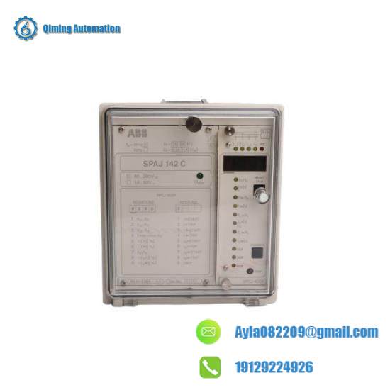 ABB SPAJ142C RS611006-AA Overcurrent and earth-fault relay