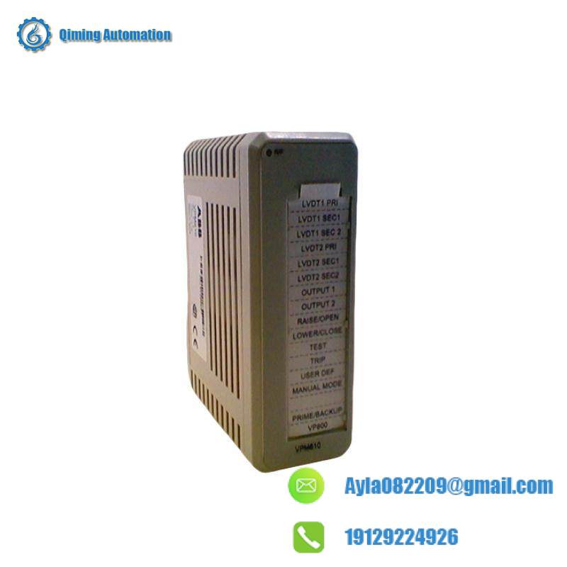 ABB VPM810 Valve Position Module