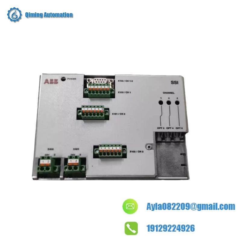 ABB XF D213 A 3BHE028122R0001 SSI Speed Sensor Interface