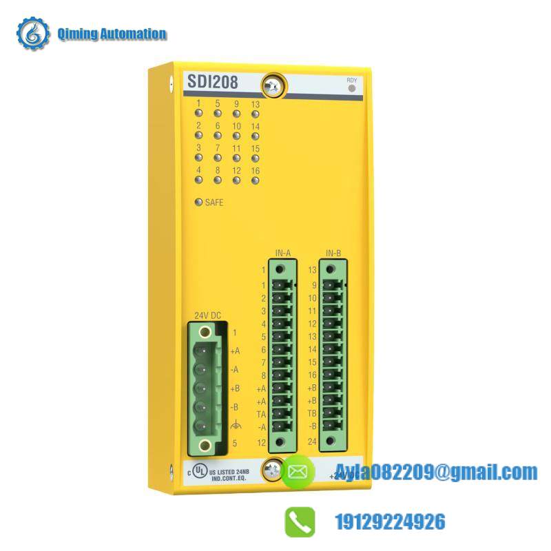 Bachmann SDI208 Safety Digital Input Module