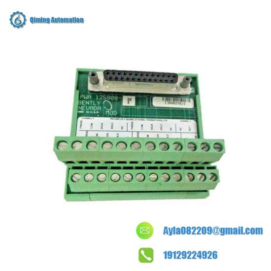 BENTLY NEVADA 125808-02A Terminal Block Board