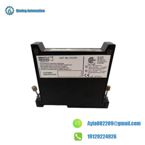 Bently Nevada 1701/25 FieldMonitor Seismic Input Monitor
