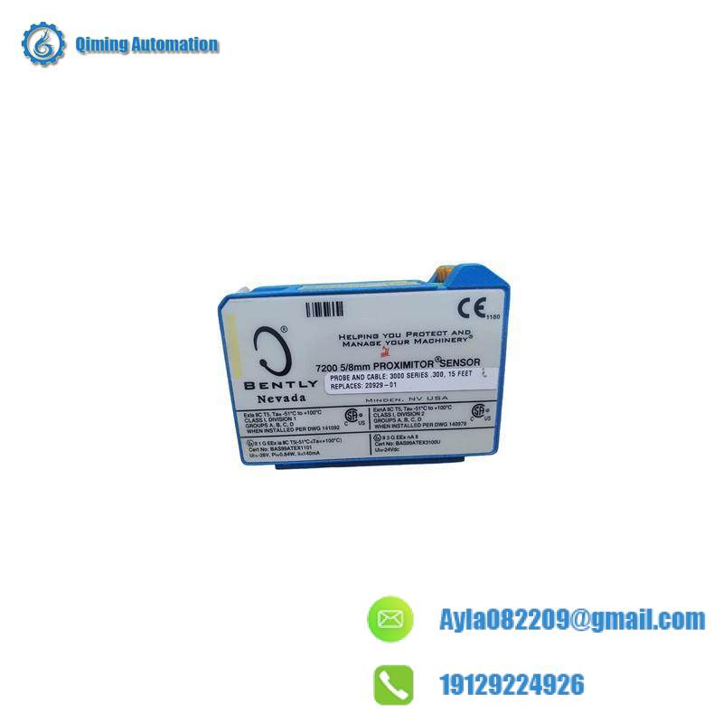 BENTLY NEVADA 18745-XX 147025-01 Proximitor Sensor