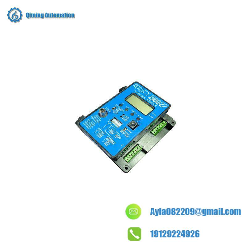 BENTLY NEVADA 1900/27-01-00 Vibration Monitor