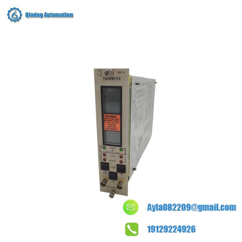 Bently Nevada 3300/50-02-01-00-00 Tachometer Module