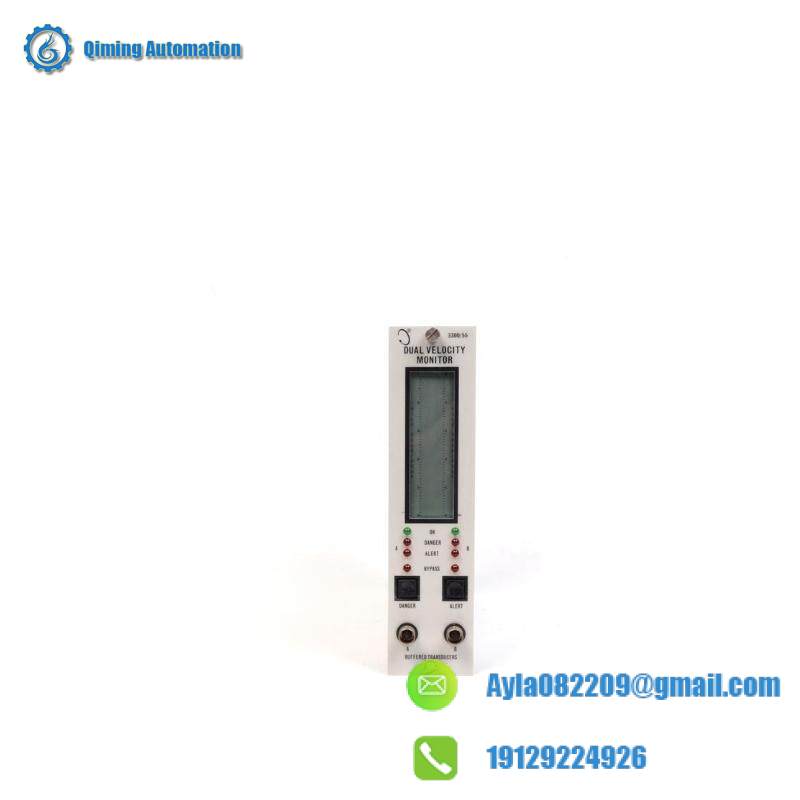 Bently Nevada 3300/55 Dual Velocity Monitor