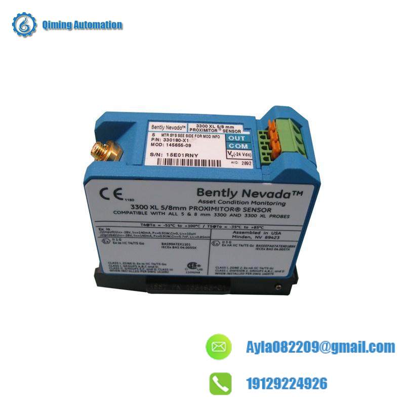 BENTLY NEVADA 330180-X2-05 MOD: 181634-02 Proximity Sensor
