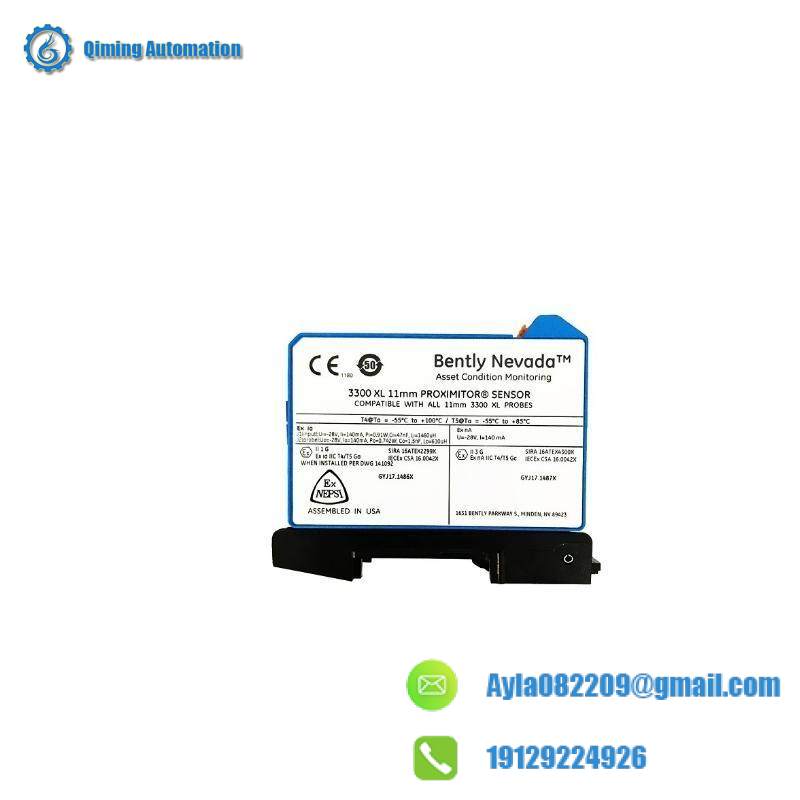 BENTLY NEVADA 330780-X1-CN 148367-16 3300 XL 11 mm Proximitor Sensor